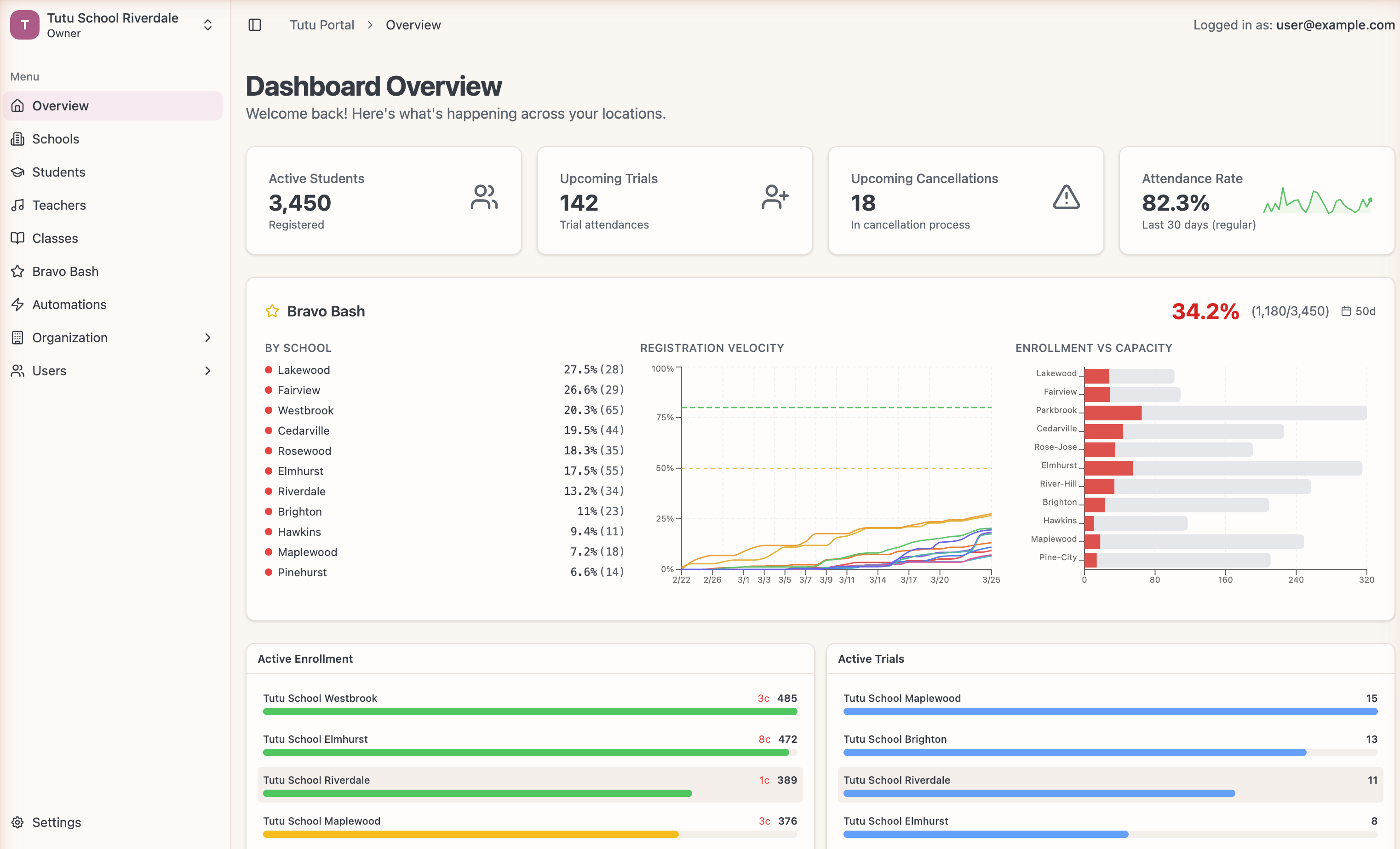Dashboard Overview